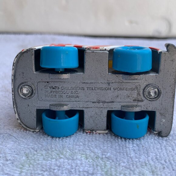 Vintage 1983 Playskool Big Bird Popcorn Van Toy Sesame Street Childrens TV - Picture 8 of 8